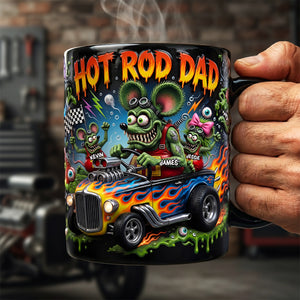 Hot Rod Dad Magic Coffee Mug - Personalized Gifts For Dad 04tyta060526-Homacus