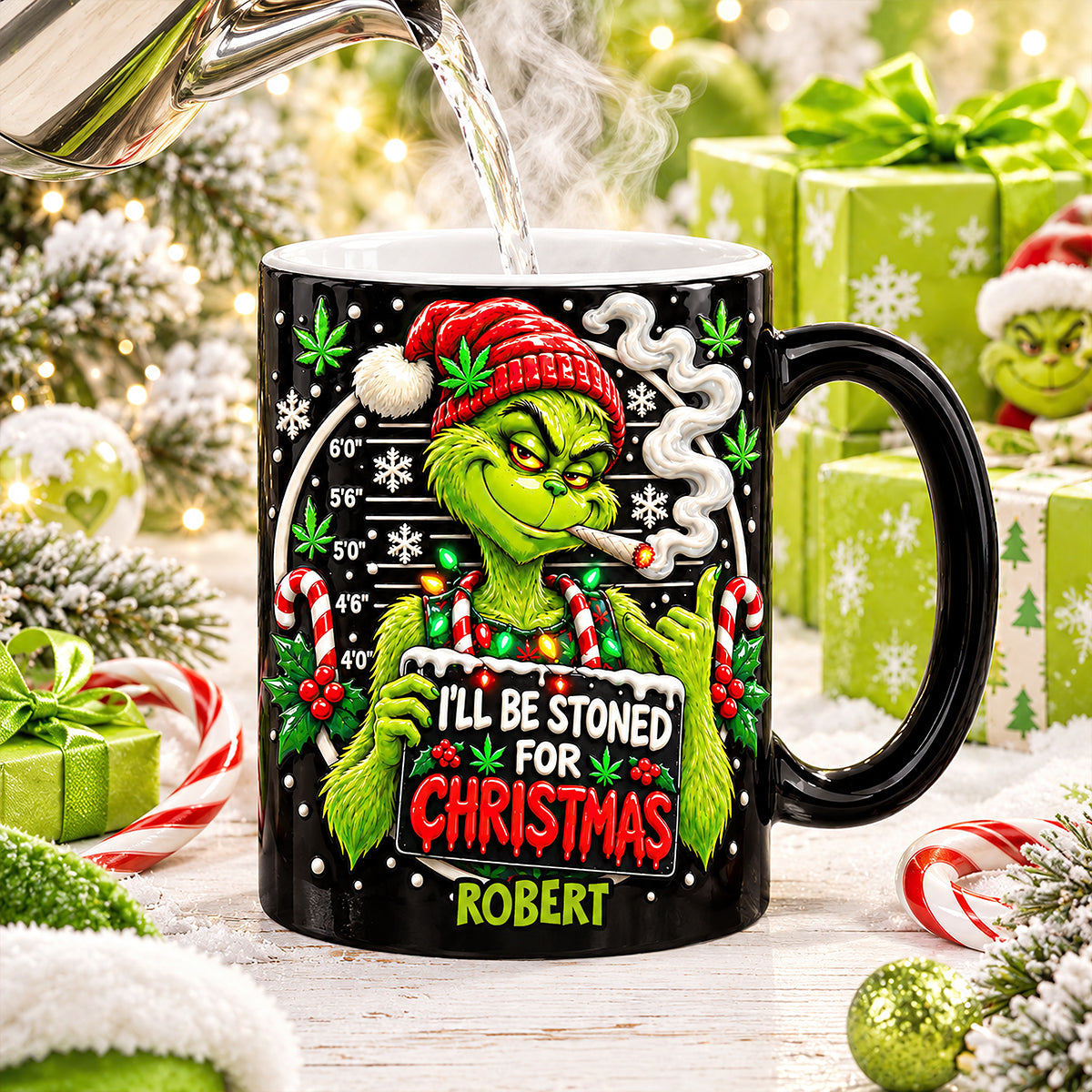 I'll Be Stoned For Christmas Magic Mug - Personalized Christmas Gifts For Stoner 07todt171026