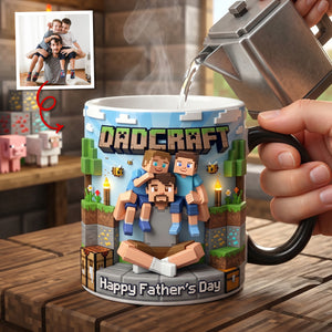 Creative Builder Dad Magic Mug - Personalized Custom Photo Gifts For Dads 01NATN120526-Homacus