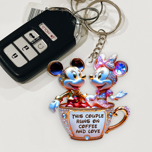 Mouse Couple Keychain - Personalized Gifts For Couple 02tgpu030525-Homacus