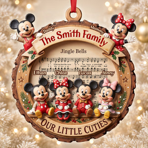 Sweet Family Ornament - Personalized Christmas Gifts For Family 03padt221026-Homacus