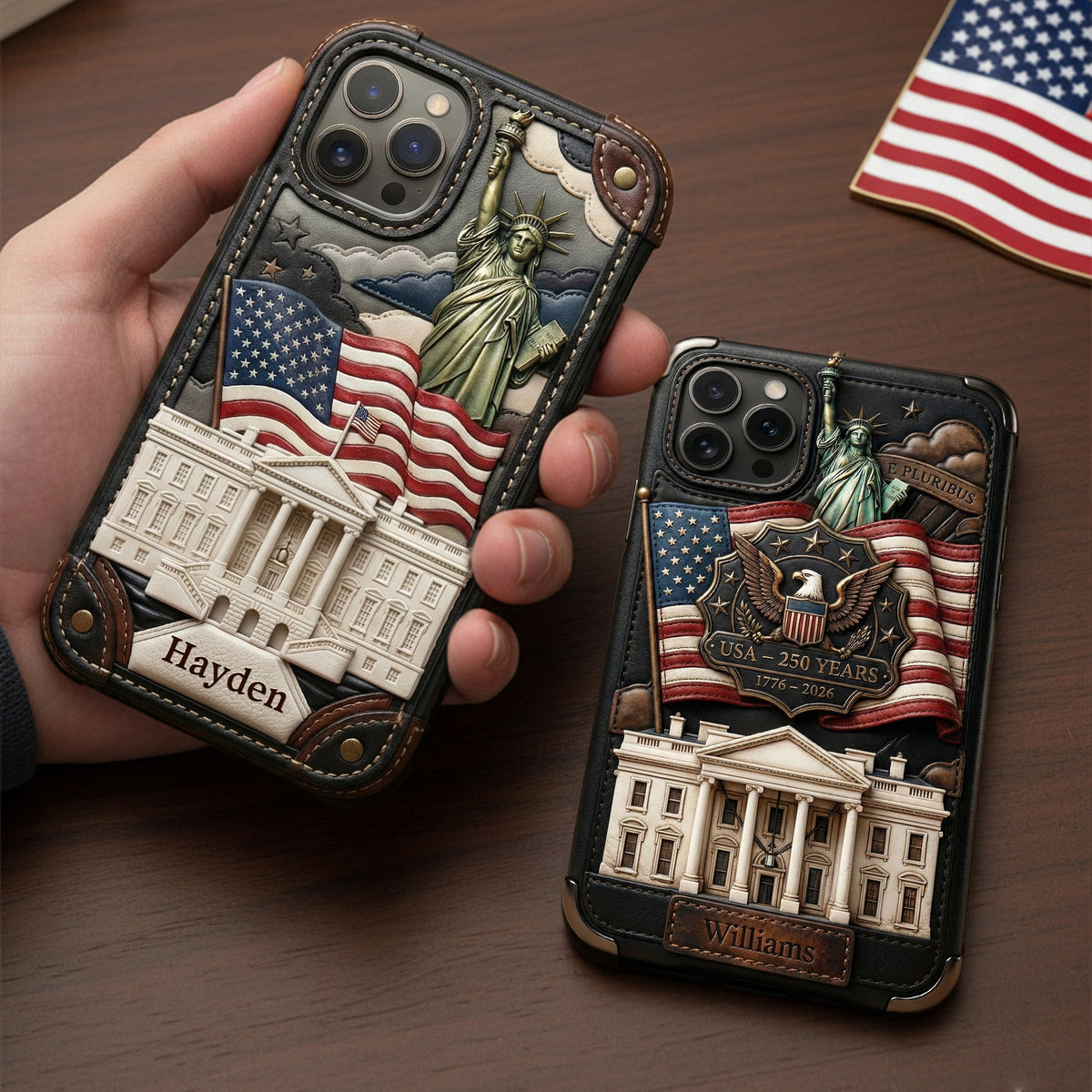 American Legacy 40th Anniversary Phone Case - Personalized Gift For Patriot 04PALU300126-Homacus