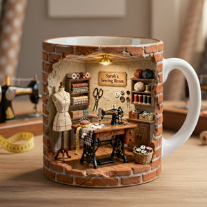Sewing Coffee Mug - Personalized Gifts For Sewing Lovers 03hytn220126-Homacus