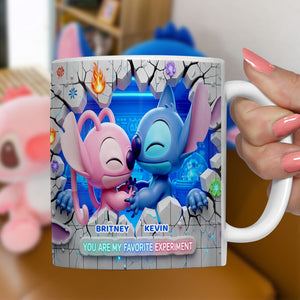 Cartoon Couple Coffee Mug - Personalized Gifts For Couple 04ohdt050625-Homacus