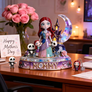 Dark Fantasy Mom & Kids Light Box - Personalized Gift For Mothers 02pgtn200426-Homacus