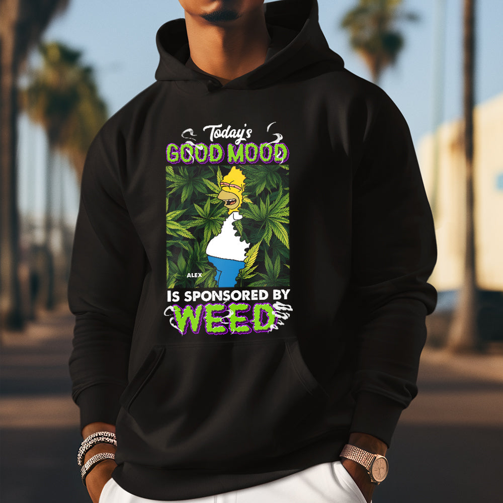 Personalized Gifts For Weed Lover, Today's Good Mood 2D shirt 01TOMH200724-Homacus