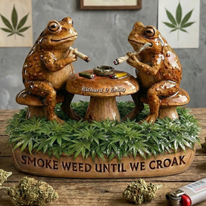 Stoner Soulmates Acrylic Plaque - Personalized Gifts For Smoking Lovers Plaque 02TOQN270126-Homacus