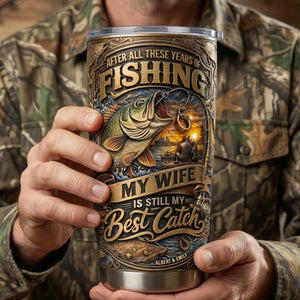 Best Fishing Couple Tumbler - Personalized Gifts For Couple 03TYQN100326-Homacus