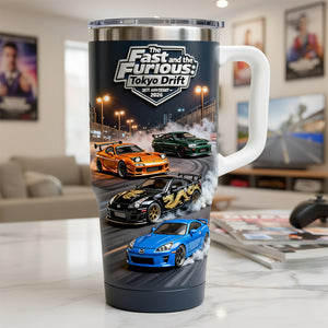20th Anniversary 40oz Tumbler - Personalized Gifts For Racing Lovers 03kita050326-Homacus
