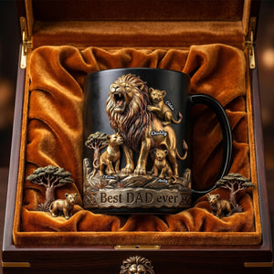 Best Dad Ever Magic Mug - Personalized Gifts For Dad 04TODH250526-Homacus