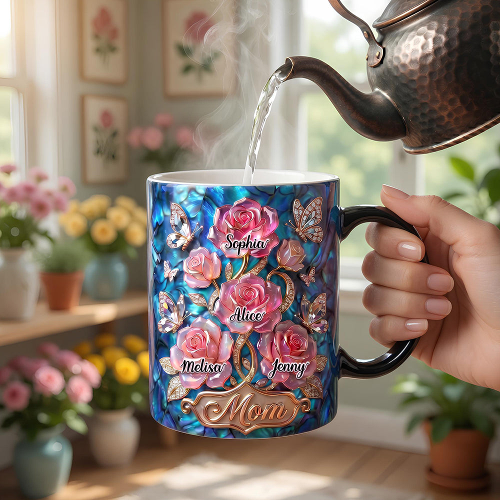 Glow Mom Era Magic Mug - Personalized Gifts For Mom 04TGDT230426-Homacus