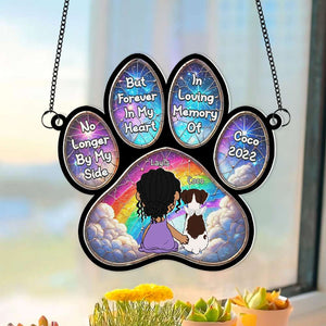 Personalized Gifts For Dog Lover Window Hanging Suncatcher Ornament 02XQMH270325HG-Homacus