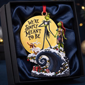 Spooky Christmas Duo Ornament - Personalized Gifts For Couple 07ohdt161026-Homacus
