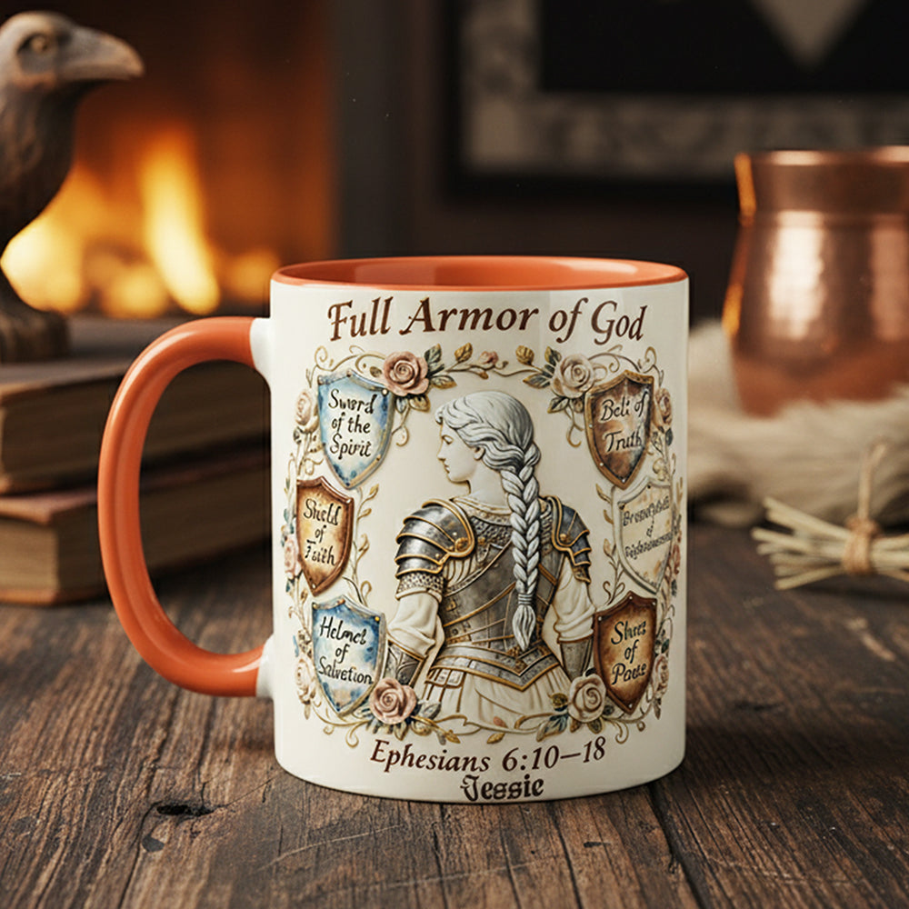 Armor Of God Coffee Accent Mug - Personalized Gifts For Christian 03pata261225-Homacus