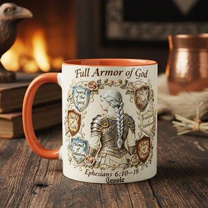 Armor Of God Coffee Accent Mug - Personalized Gifts For Christian 03pata261225-Homacus