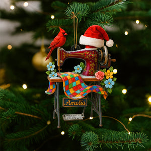 Sewing Machine Personalized Heaven Gifts For Seamstress Christmas Ornament 04ohtn030925-Homacus