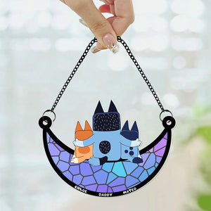 Dog Dad Suncatcher Ornament - Personalized Gifts For Dad 01nadt010525-Homacus