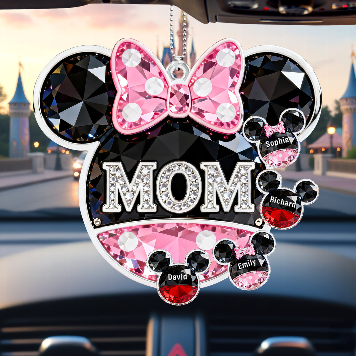Mom Gift Car Ornament - Personalized Gifts For Mother's Day 05hyqn280126-Homacus
