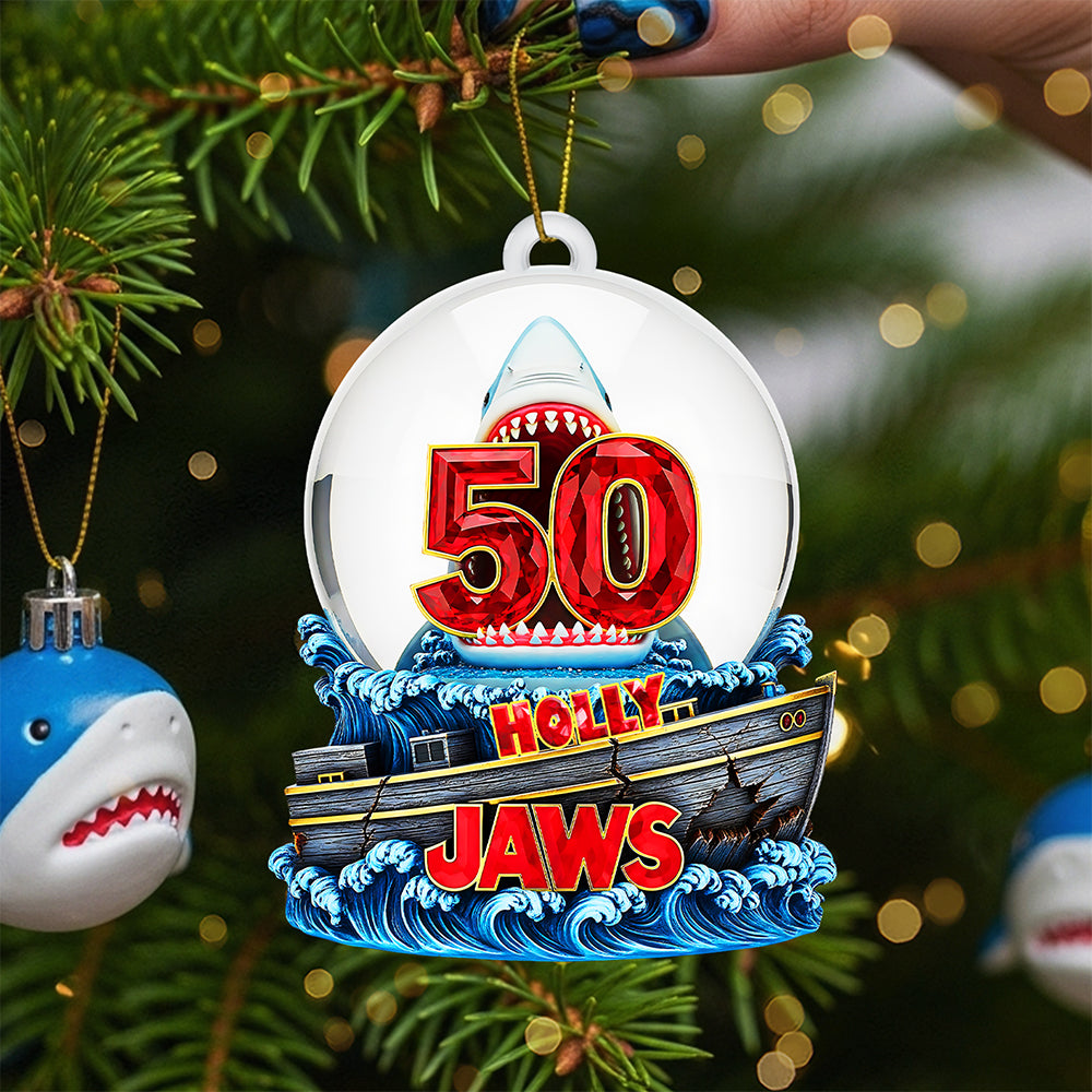 Great Bite Ornament - Personalized Gifts For Movie Lovers 03ohta300825-Homacus