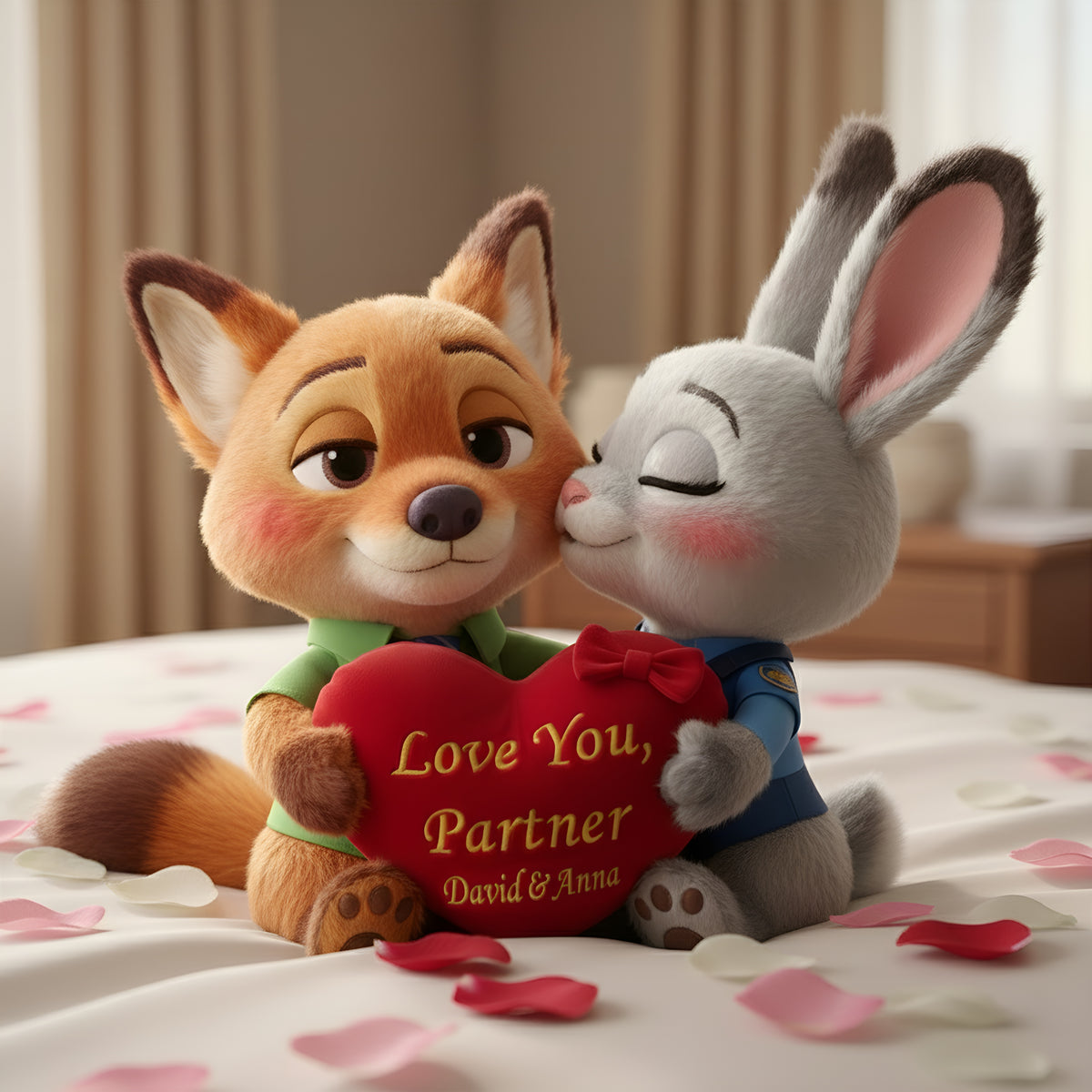 Coworker Couple Pillow - Personalized Gifts For Couple Pillow 02PGLU081225-Homacus