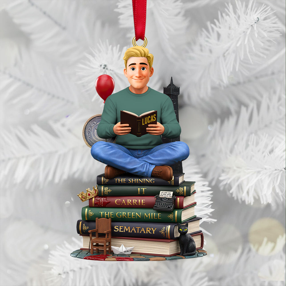 Personalized Gifts For Book Lovers Christmas Ornament 02hutn181025-Homacus