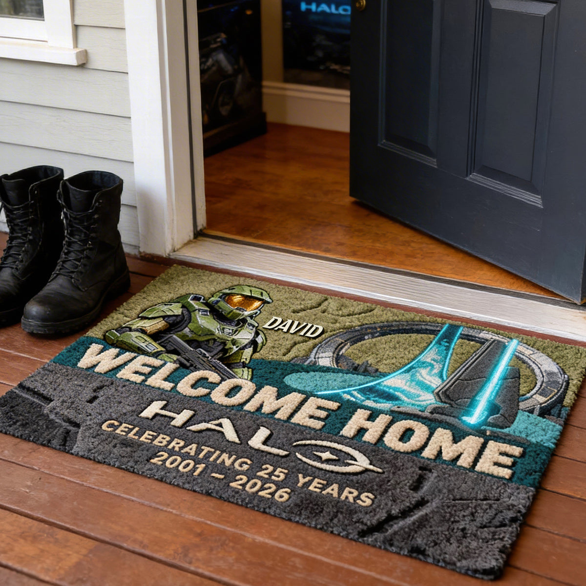 Sci-Fi Hero Anniversary Doormat – Personalized Gift 06qhqn120226-Homacus