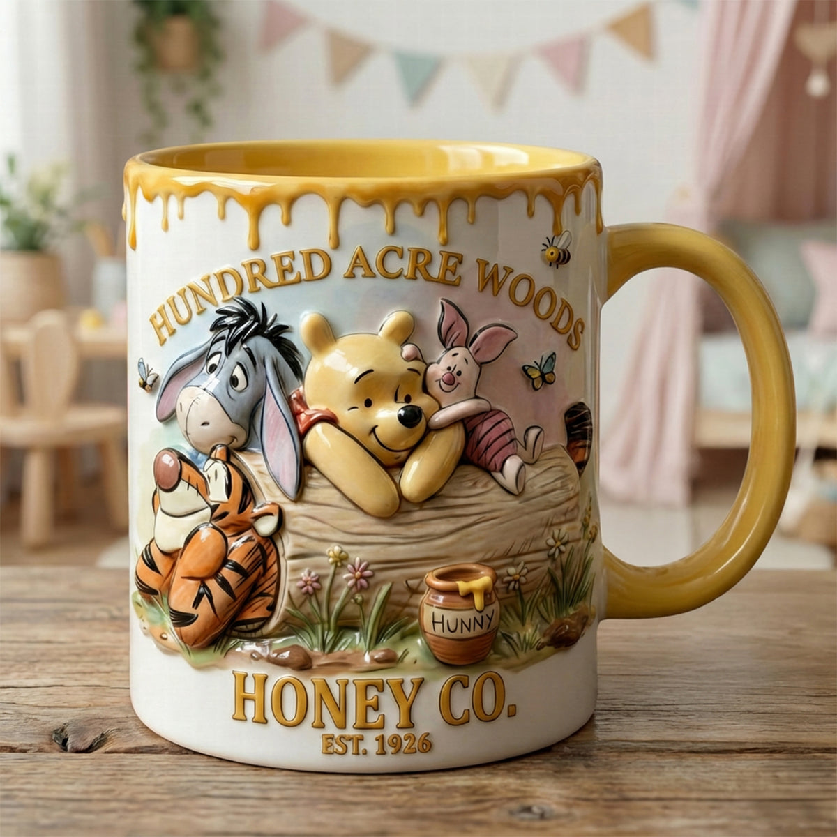 Whimsical Woodland Friends Coffee Mug - Personalized Gifts 05qhqn150126-Homacus
