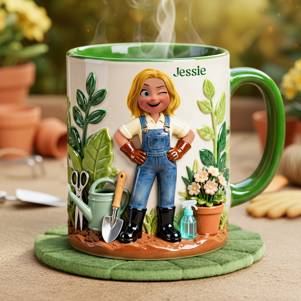 Gardening Coffee Accent Mug - Personalized Gifts For Garden Lovers 01kita130126-Homacus