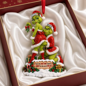 Cheeky Duo Christmas Ornament - Personalized Gifts For Couple 07natn280926-Homacus