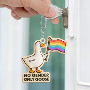 LGBT Goose Keychain - Personalized Gifts For LGBT 03hupu130525-Homacus