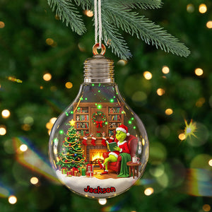 Personalized Gifts For Christmas, Book lover Ornament 01TOMG220825-Homacus
