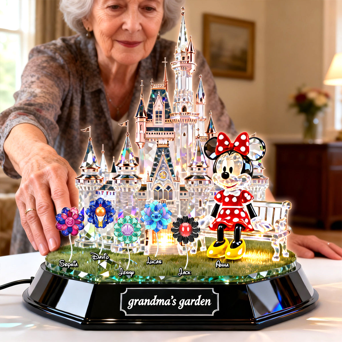 Grandma’s Garden Flower Light Box – Personalized Gifts For Grandma 02ohtn270226-Homacus