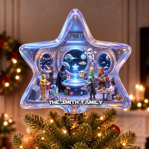 Christmas In Master Ship Tree Topper, Personalized Gifts 02qhdh270826