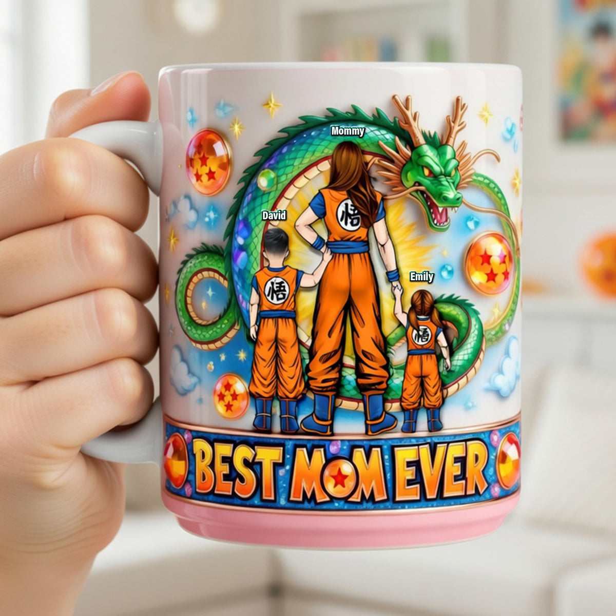Legend Warrior Mom Coffee Mug - Personalized Gifts For Mother's Day Coffee Mug 04OHQN100426HH-Homacus