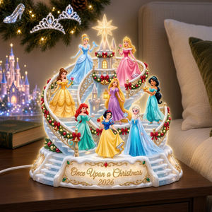 Lovely Fairy Tale Princesses Light Box - Personalized Christmas Gifts 10tyqn211026-Homacus