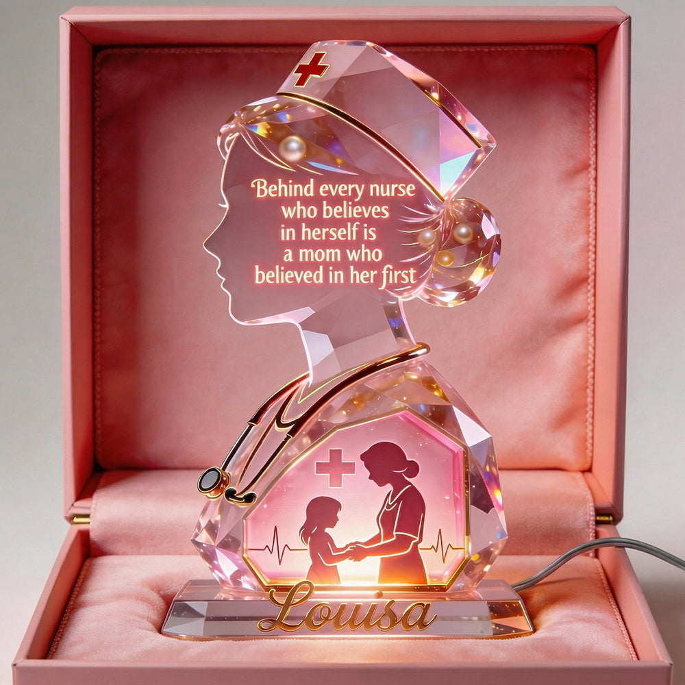 Nurse Mom Acrylic Light Box - Personalized Gifts For Moms 03pgdt270326-Homacus