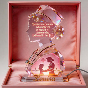 Nurse Mom Acrylic Light Box - Personalized Gifts For Moms 03pgdt270326-Homacus