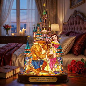 Fairytale Couple Light Box, Personalized Gifts For Couple 04OHMG021225-Homacus