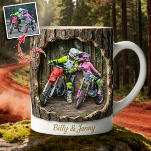 Motocross Coffee Mug - Custom Photo Gifts 05hulu311225-Homacus