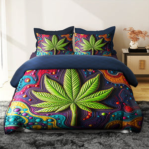 Weed Quilt Bedding Set 021hutn060225-Homacus