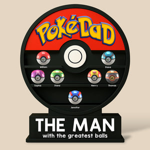 #1 Gamer Dad Acrylic Plaque Personalized Gifts For Dad 02OHQN300425-Homacus