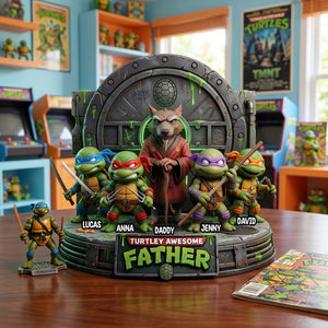 Awesome Father Acrylic Plaque - Personalized Gifts For Dads 02natn080526-Homacus