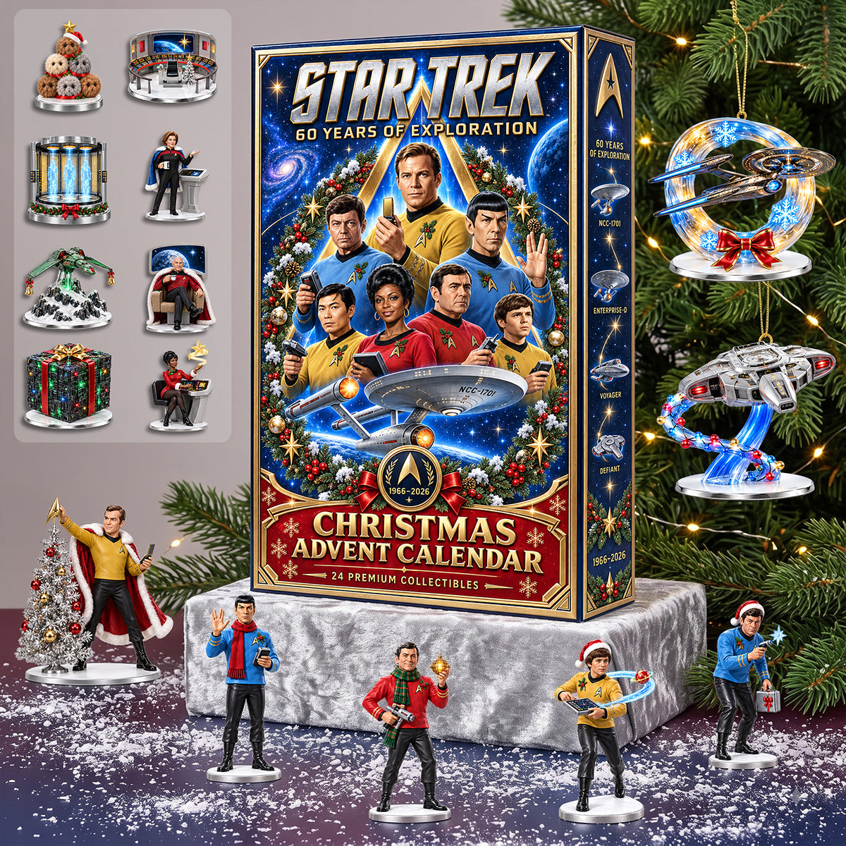 Scifi Space Christmas Advent Calendar Blind Box - Personalized Gifts For Christmas 02tyta260926
