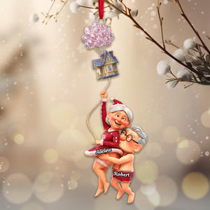 Personalized Funny Gifts For Couple Christmas Ornament 06ohmg081025-Homacus