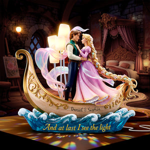 Romantic Couple Acrylic Light Box - Personalized Gifts For Couple 04pglu011225-Homacus