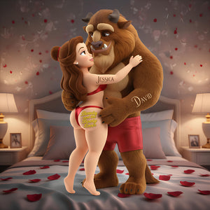 Sweetheart Duo Shaped Pillow - Personalized Gift For Couples 09NALU271125-Homacus