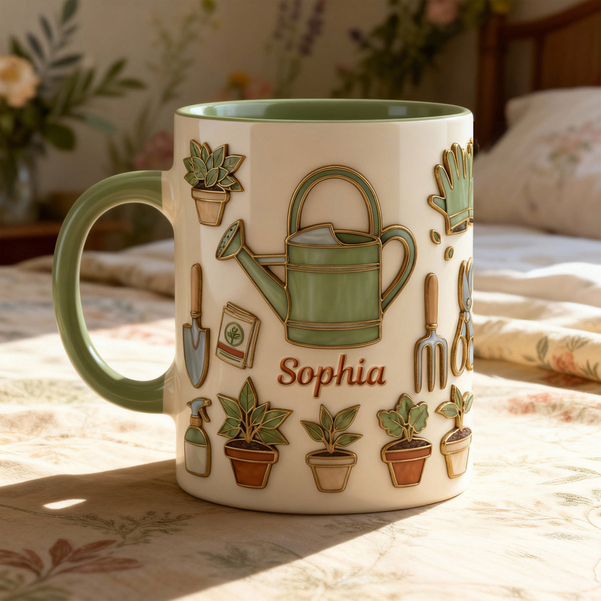 Gardening Accent Mug - Personalized Gifts For Garden Lovers 05kimg060126-Homacus