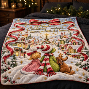 Shining Christmas Blanket - Personalized Christmas Gifts 03padt061026