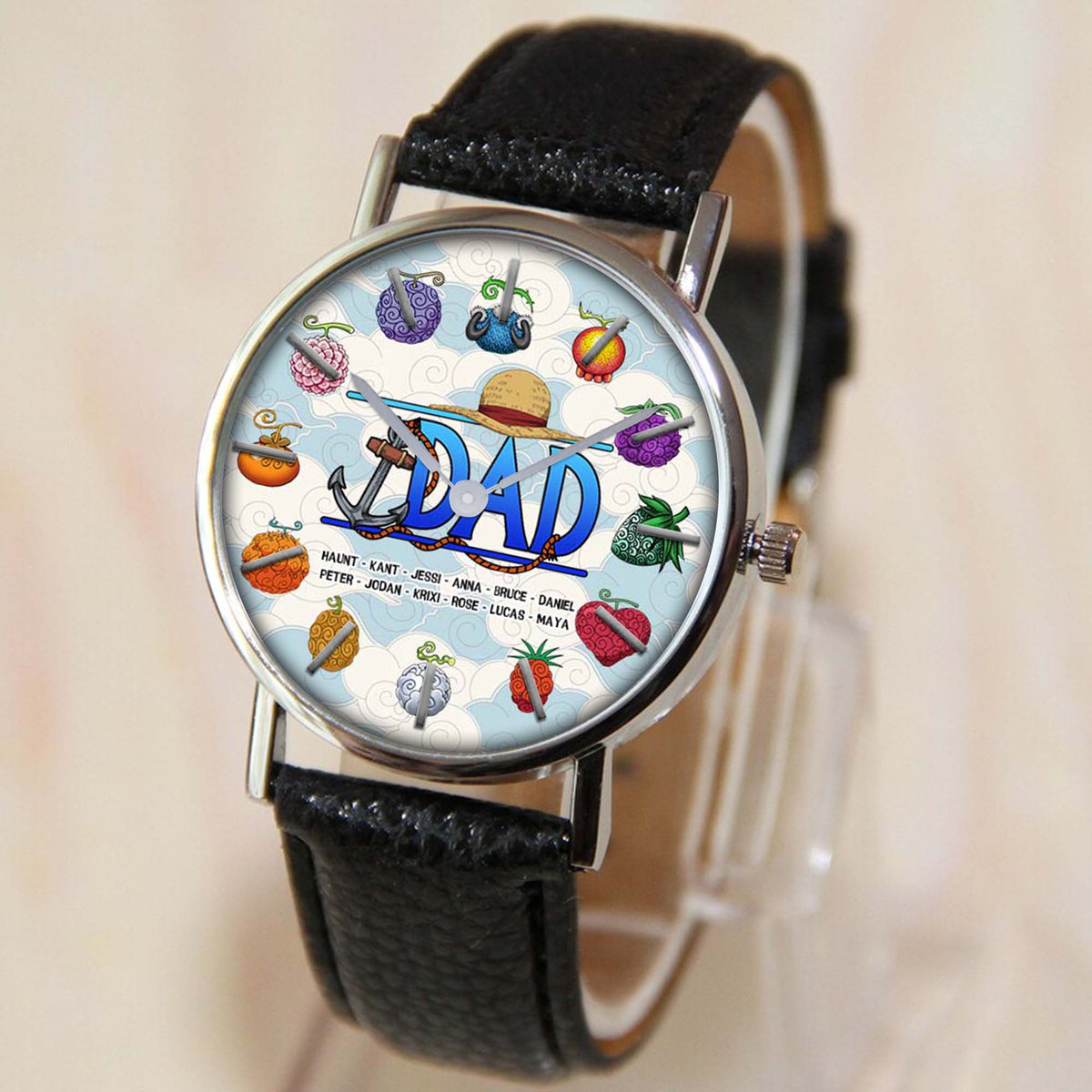 Power Fruit Quartz Watch Personalized Gifts For Dad 02ohtn310325-Homacus