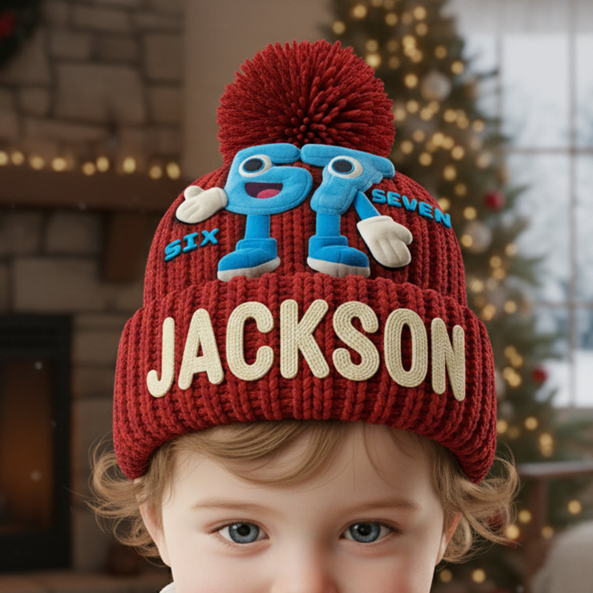 Funny Bobble Beanie Hat - Personalized Gifts For Christmas 01nalu191125-Homacus